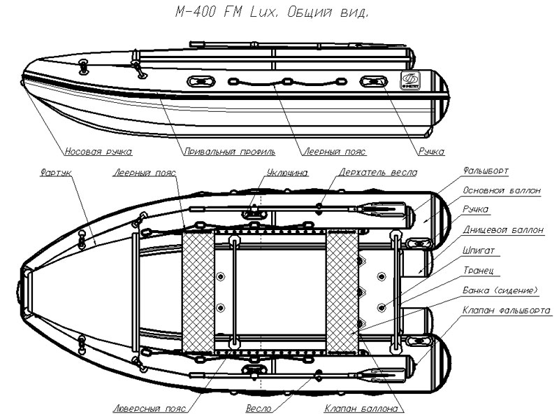 Фрегат M 400 FM lux